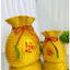 Heo đất Túi Tiền Vàng – Tiết kiệm cực dễ, hút tài cực mạnh! Size to KT 23x19, size nhỏ mini 15x12cm. Lợn đất, Lợn tiết