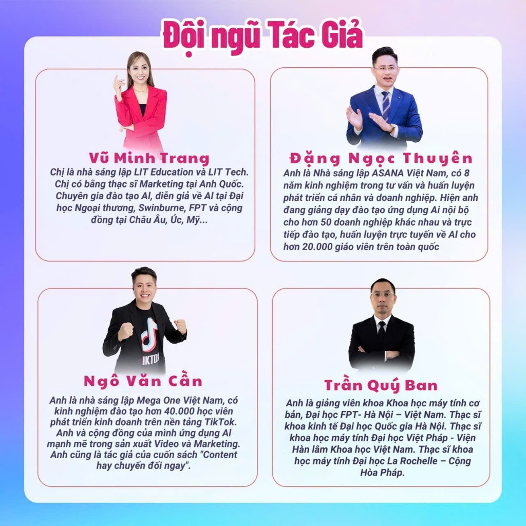 Sách AI 9 Ngày Yêu – Lộ Trình Hệ Thống Hóa Tư Duy & Thực Hành Công Cụ AI Tăng Hiệu Suất Công Việc
