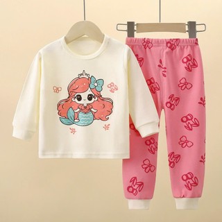 [Hàng mới về Cotton] Bộ thu đông cho bé, set bộ cotton cho bé trai bé gái họa tiết ngộ nghĩnh đáng yêu mềm mại 9-27kg