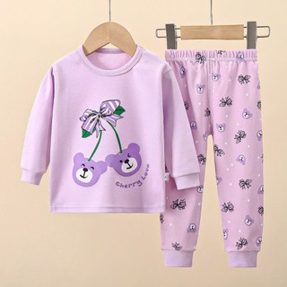 [Hàng mới về Cotton] Bộ thu đông cho bé, set bộ cotton cho bé trai bé gái họa tiết ngộ nghĩnh đáng yêu mềm mại 9-27kg