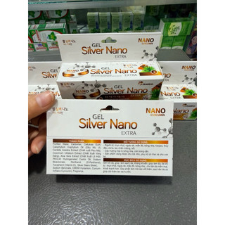 Silver Nano GIÚP LÀM SẠCH DA, KHÁNG KHUẨN Giúp làm dịu do khi bị: MỤN NHỌT, NGỨA RÁT, MÁN ĐỎ, BỎNG NHẸ EXTRA