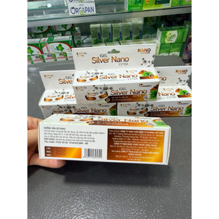 Silver Nano GIÚP LÀM SẠCH DA, KHÁNG KHUẨN Giúp làm dịu do khi bị: MỤN NHỌT, NGỨA RÁT, MÁN ĐỎ, BỎNG NHẸ EXTRA