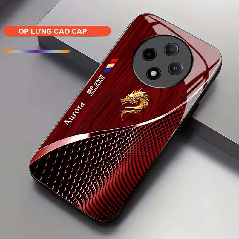 Ốp Lưng cho OPPO RENO 12F 5G Cao Cấp – Thiết Kế Rồng Vàng May Mắn, Sang Trọng, Chống Trầy, Bền Đẹp