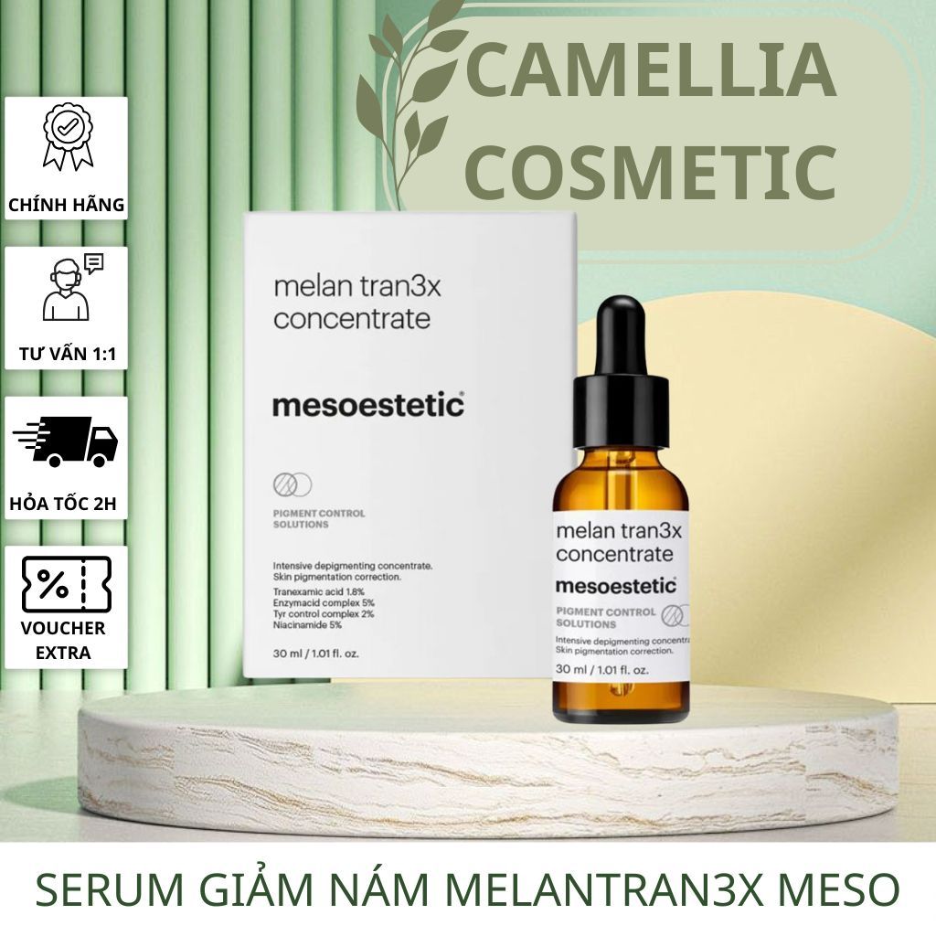 Serum giảm nám chuyên sâu Mesoestetic Melan Tran3x