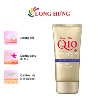Kem cấp ẩm da tay chuyên sâu CoenRich Q10+ Extra Guard Moist Shield Cream (80g)