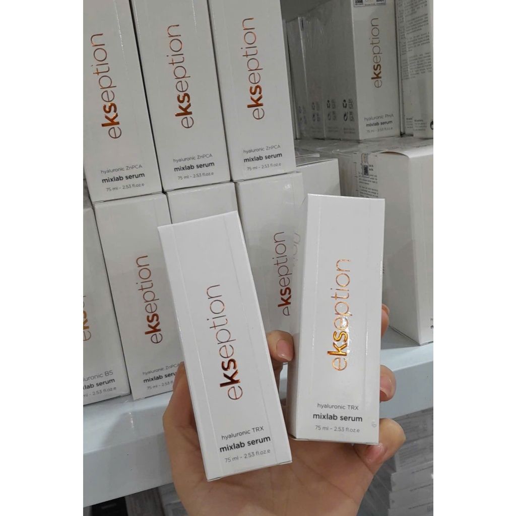 [ĐẠI LÝ CHÍNH HÃNG] Tinh Chất Dưỡng Sáng và Làm Mờ Sắc Tố  Tranexamic Ekseption Hyaluronic TRX (75ml)