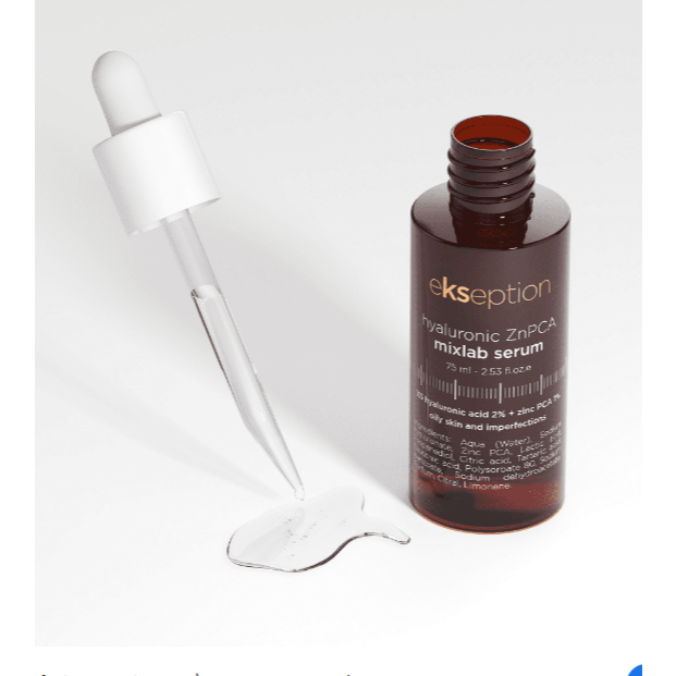 [ĐẠI LÝ CHÍNH HÃNG] Serum kẽm Ekseption Zn PCA kiểm soát dầu nhờn và giảm mụn 75ml