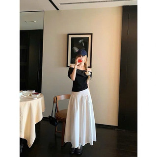 𝗢𝘄𝗲𝗻 𝗟𝗶𝗻𝗲𝗻 - |LY LINEN| - Chân váy linen cạp cao LYLINEN