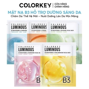 Mặt Nạ COLORKEY Luminous B3 Cấp Ẩm Dưỡng Sáng Cho Làn Da (MỚI) | NHÍM HOUSE