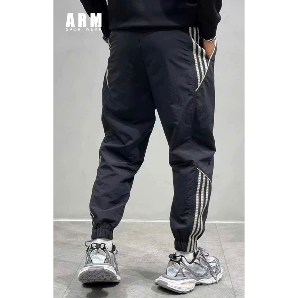 Quần Jogger Thể Thao Nam WIND ACTIVE ARM Vải Gió Mềm Chống Nhăn Cạp Chun Thoải Mái