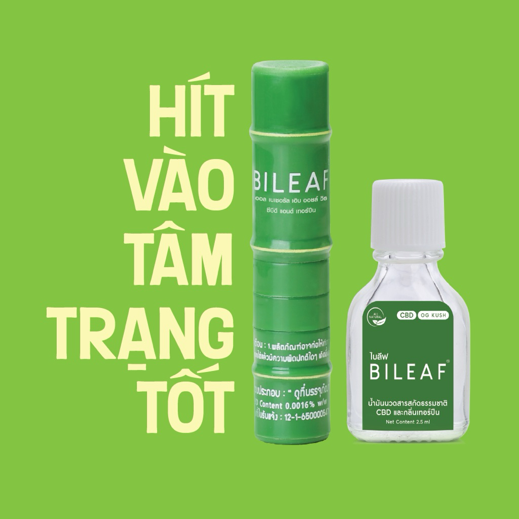 Dầu gió Bileaf - Thái lan