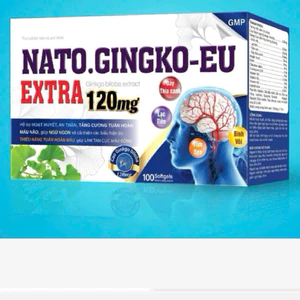 NATO.GINKGO-EU EXTRA 120mg - Hỗ trợ tăng cường tuân hoàn máu náo, giúp ngủ ngon -[ Chính Hãng-Hộp100 viên ]