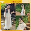 Set Váy cup ngực dáng dài Hàng 2 Lớp Siêu Xinh, Set Đồ Nữ Tiểu Thư Siêu Xinh