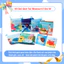 Đồ Chơi Sách Vải Montessori Giáo Dục Sớm Âm Thanh Sột Soạt, 6 Chủ Đề Cho Bé Sơ Sinh 6 tháng – 3 tuổi