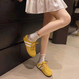 Sục thể thao da lộn hai vạch kẻ chéo ( phom nhỏ mua tăng 1 sz)