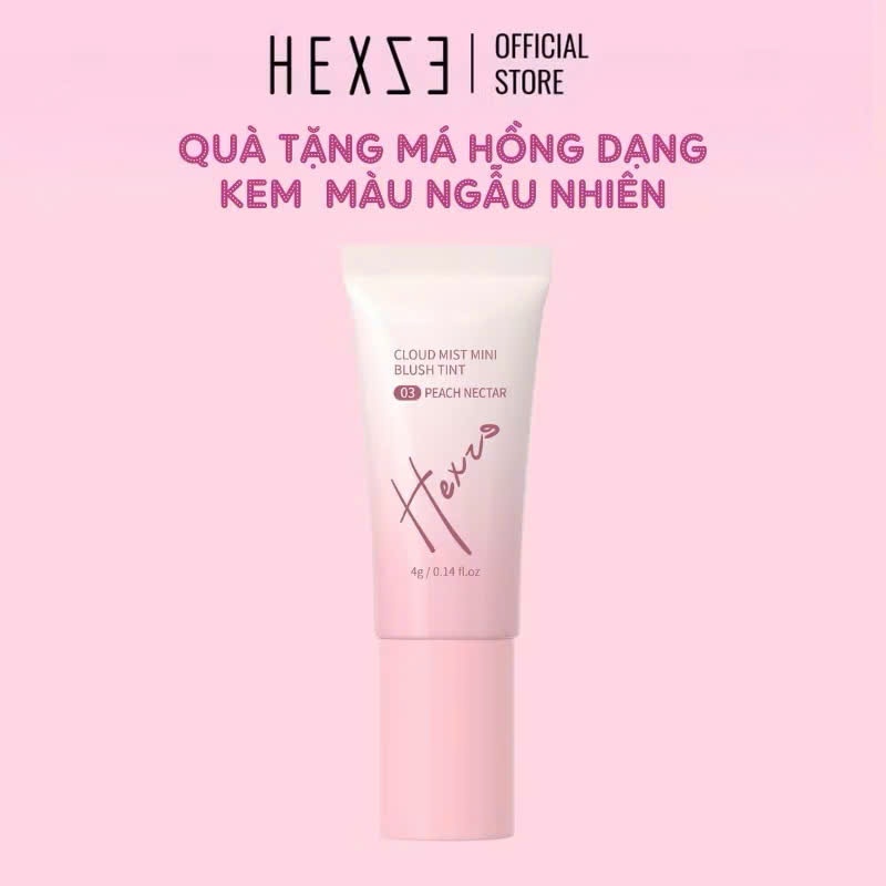 Má hồng kèm HEXZE màu bám lâu trôi chất mịn tự nhiên lâu trôi 6g | NHÍM HOUSE