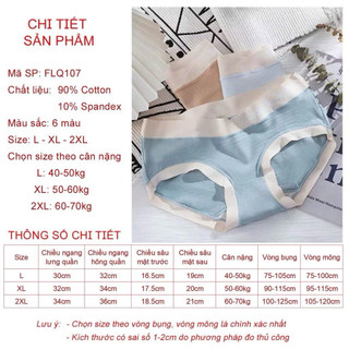 Quần Lót Bầu Thái Cáp Chéo Mặc Bầu Nhỏ Bầu To Rất Thoải Mái { MIỄN SHIP }