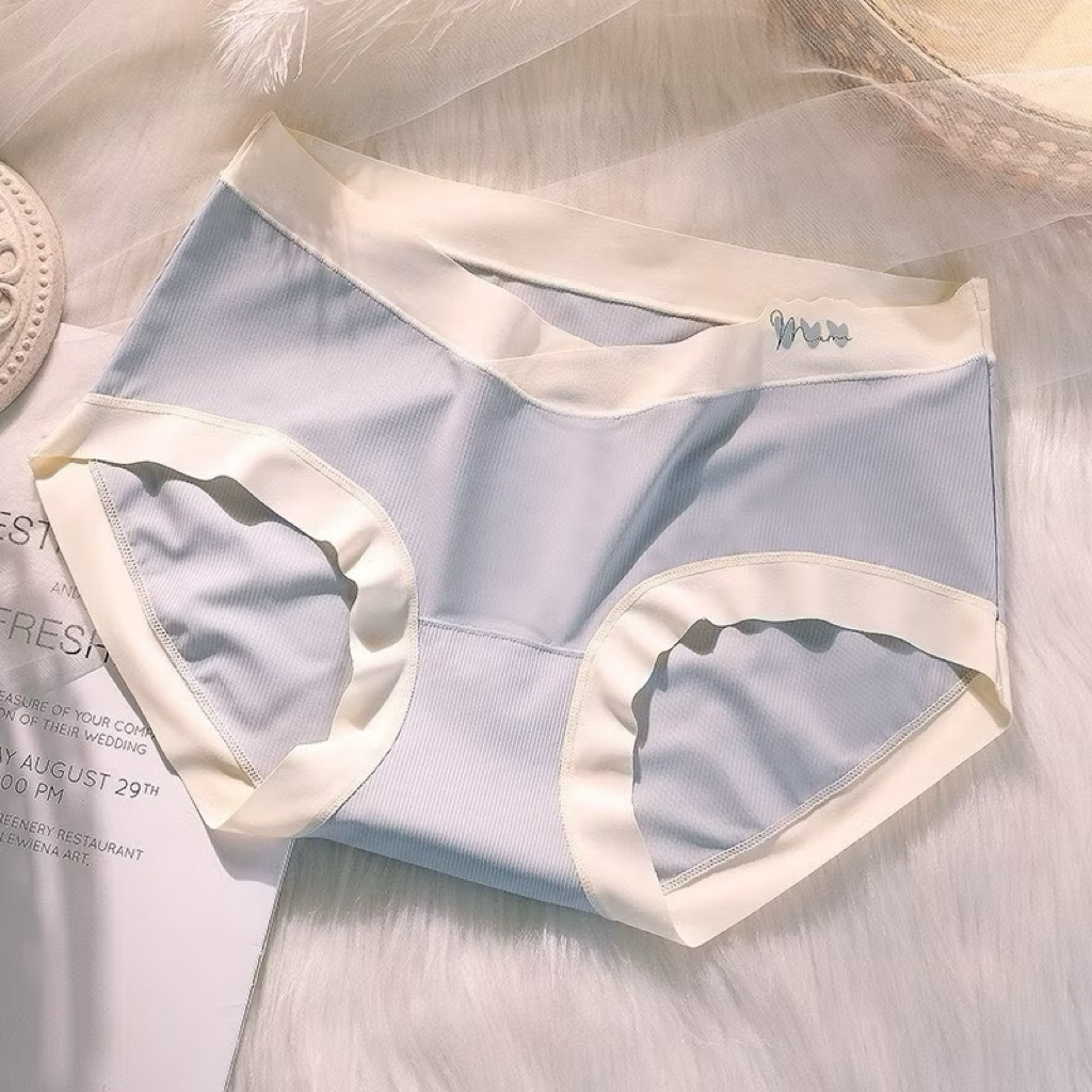 Quần Lót Bầu LYSAVA Cạp Chéo Không Gò Bụng - Quần Chip Bầu Kháng Khuẩn Thoáng Khí Đáy Cotton Sáng Màu Cho Mẹ Bầu, QL6 | BigBuy360 - bigbuy360.vn