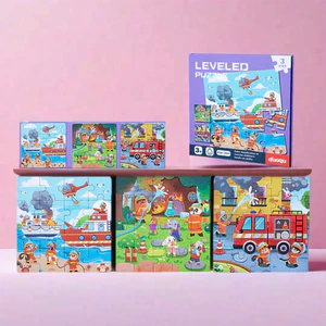 Tranh Xếp Hình Nam Châm 3D Cho Bé - Đồ Chơi Giáo Dục Phát Triển Tư Duy Sáng Tạo rèn luyện logic, an toàn