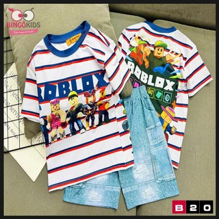 Đồ bộ bé đùi trai ngắn tay thun lạnh 3D họa tiết thời trang sành điệu cho bé từ 10 đến 45kg