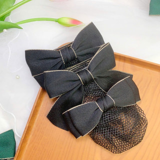 Cặp tóc công sở, tiếp viên hàng không có chụp lưới mỏng Chồi accessories gọn gàng nhẹ nhàng - Y096