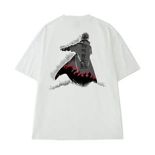 Áo Thun Anime Naruto NGỐ TEE Nhân Vật Hokage Đệ Tứ Namikaze Minato Vải Cotton 75 Thoáng Mát