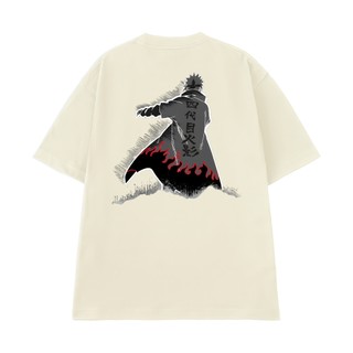 Áo Thun Anime Naruto NGỐ TEE Nhân Vật Hokage Đệ Tứ Namikaze Minato Vải Cotton 75 Thoáng Mát