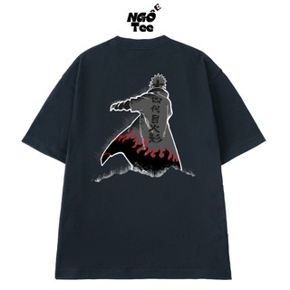 Áo Thun Anime Naruto NGỐ TEE Nhân Vật Hokage Đệ Tứ Namikaze Minato Vải Cotton 75 Thoáng Mát