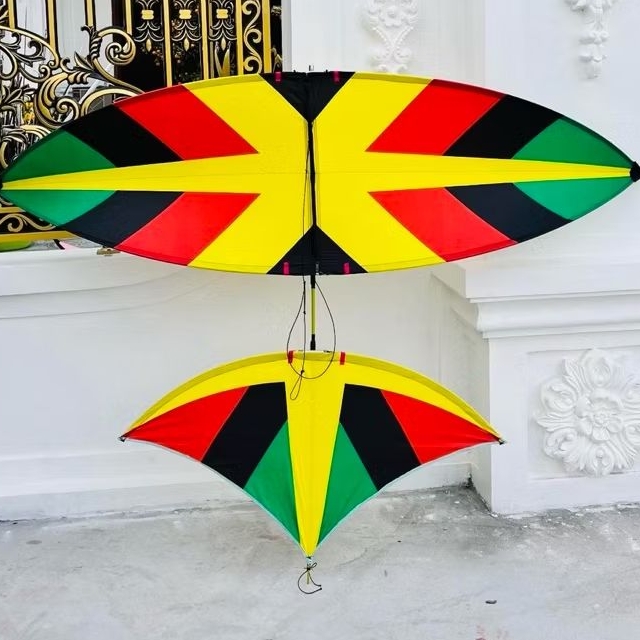 💥Diều 2.5m đuôi cá nan tím víp💥