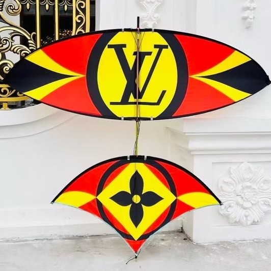 💥Diều 2.5m đuôi cá nan tím víp💥