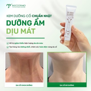 Kem Dưỡng Trắng Da Vùng Cổ Miccosmo Hurry Harry Premium Neck Cream 40g