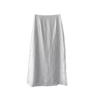 𝗢𝗿𝗶𝗼𝗻 - |LY LINEN| - Chân váy linen 2 lớp xẻ sau