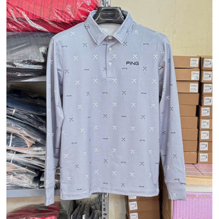Áo golf dài tay ping nhiều màu vải thun lạnh size châu âu