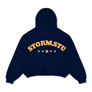 Áo Khoác Hoodie Zip Nam-Nữ STORM_STUDIO In Dập Nổi Cao Cấp Chất Nỉ Dày Dặn Chuẩn From Dáng FORM BOXY size 35-75 Kg