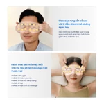 Máy Massage Mắt Cao Cấp Chườm Lạnh, Nóng BUMAS M24 - Đầu Massage Silicon Giúp Thư Giãn, Giảm Mỏi Mắt — ảnh 6
