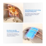 Máy Massage Mắt Cao Cấp Chườm Lạnh, Nóng BUMAS M24 - Đầu Massage Silicon Giúp Thư Giãn, Giảm Mỏi Mắt — ảnh 5