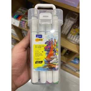 Hộp bút lông màu mỹ thuật Colokit AM-C002, bút lông màu mỹ thuật Thiên Long