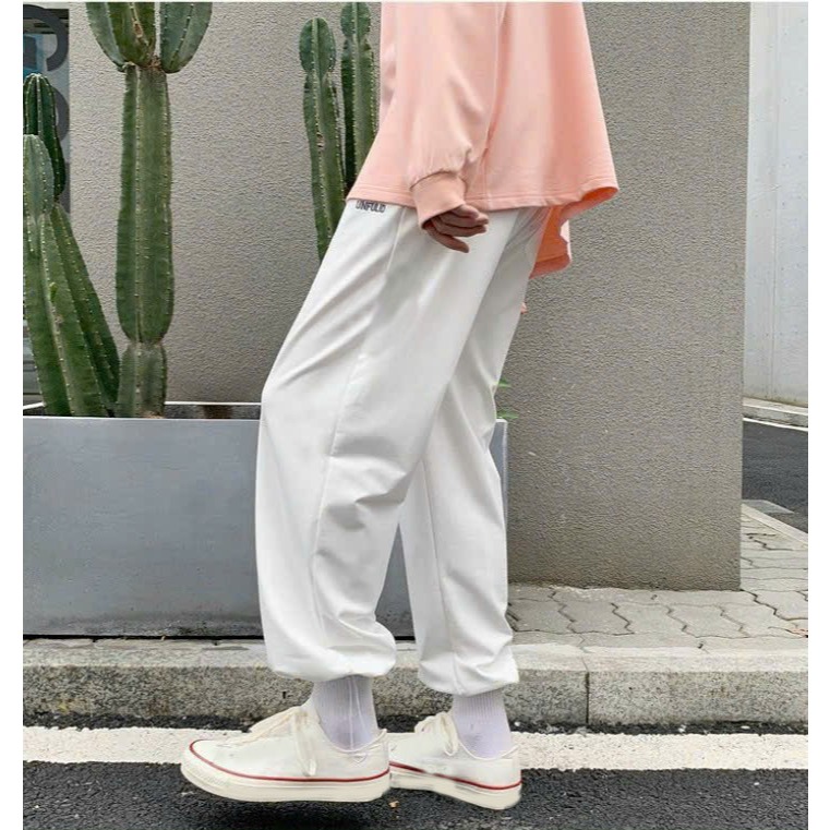 Quần Dài Nỉ Ống Rộng Dây Rút Nam Nữ STATUR Unisex Form Suông Basic Dễ Phối Đồ K1