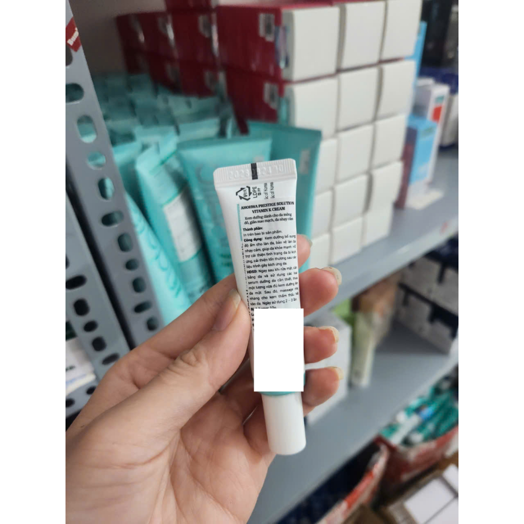 [HÀNG CTY] Kem dưỡng phục hồi da Vitamin K Ahohwa 12ml Md care