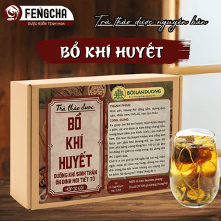 Trà bổ khí huyết nguyên vị Fengcha bồi bổ khí huyết, ổn định nội tiết tố, cải thiện kinh nguyệt