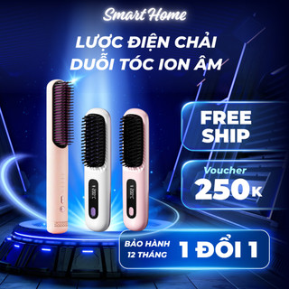 Lược Chải Tóc Thẳng Có Thể Điều Chỉnh Nhiệt Độ Thiết Kế Chống Bỏng, Dùng Điện Không Pin