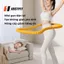 JUSTFIT - Vòng lắc eo giảm cân lò xo mềm vải dệt, giảm mỡ nhanh, eo thon săn chắc tập tiện lợi.
