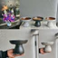lọ hoa mặt hồ ly thủy tiên men mộc atlantic trồng gừng thủy tiên để quả decor trang trí gốm Bát Tràng cao cấp