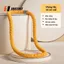 JUSTFIT - Vòng lắc eo giảm cân lò xo mềm vải dệt, giảm mỡ nhanh, eo thon săn chắc tập tiện lợi.