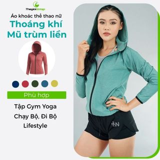 Áo Khoác Thể Thao Nữ ICADO AT5, Chống Tia UV, Trượt Nước, Thoáng Mát, Siêu Nhẹ thegioidotap