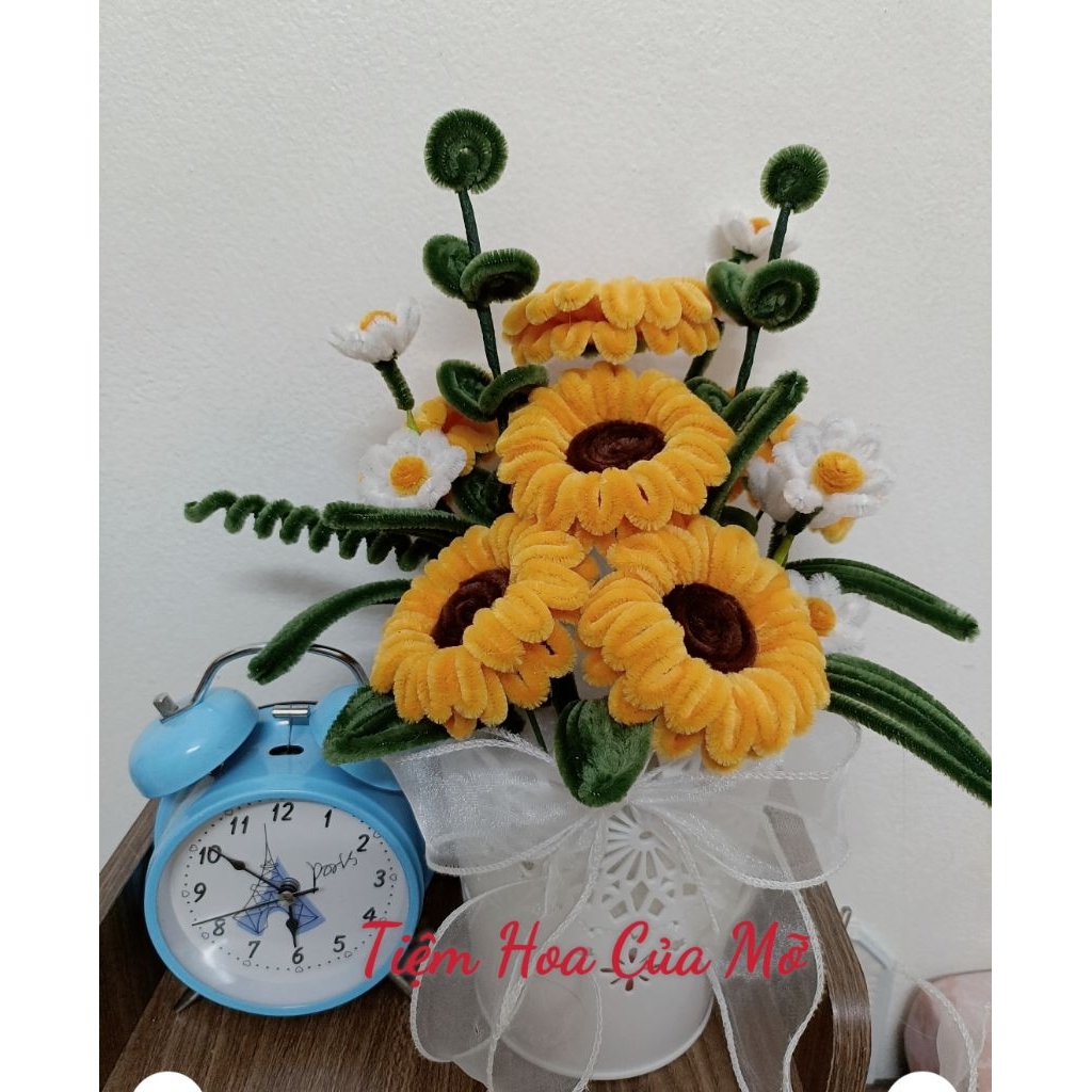 SIZE LỚN- Chậu Hoa Kẽm Nhung Decor , Quà Tặng Xinh Xắn