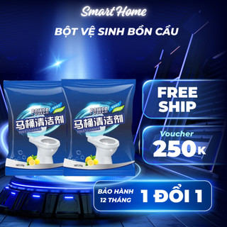 Bột Vệ Sinh Bồn Cầu,Tẩy Cặn Bẩn Chất Thải Ố Vàng Khử Mùi Toilet Diệt Khuẩn Hiệu Quả 25G