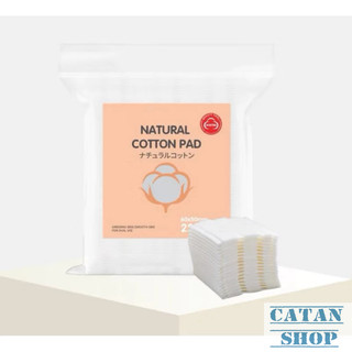 Bông Tẩy Trang HATSU Natural Cotton Pad Cao Cấp Siêu Mềm 2 Mặt 3 Lớp, Không Bết Xơ, Thấm Hút Tốt