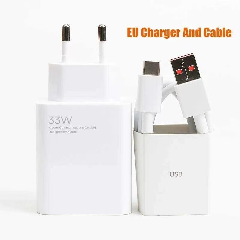 Bộ sạc nhanh Xiaomi 33W - Sạc nhanh cho các dòng Xiaomi Realme Samsung Vivo Huawei