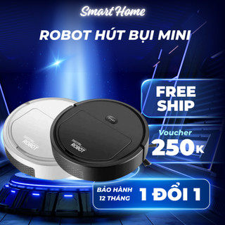 Robot Đa Năng Hút Bụi Lau Nhà Thông Minh, Robot Hút Bụi Làm Sạch Mọi Ngóc Ngách Trong Ngôi Nhà Bạn